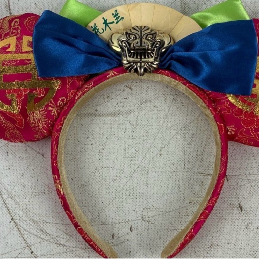 Disney Mulan Minnie Mouse Ears – Lunar New Year